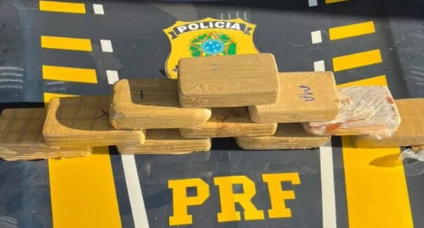 Polícia Rodoviária Federal apreende 10 kg de cocaína em Açailândia