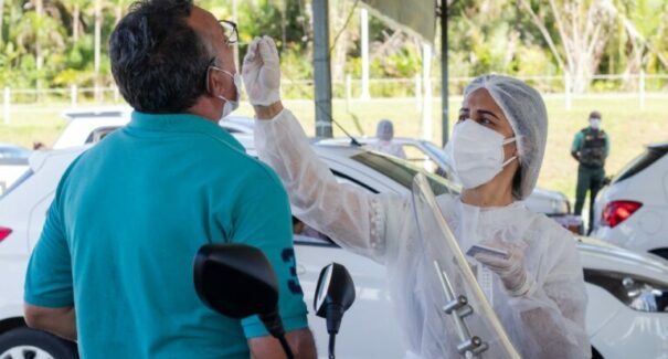 Testagem para Covid-19 no Parque do Rangedor é prorrogado até 16 julho