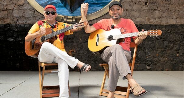 Beto Pereira e César Nascimento apresentam show ‘Violões, Vozes e Coração’, neste sábado (16)