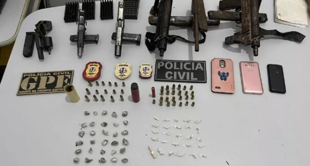 Em Cururupu, 7 pessoas envolvidas em associação criminosa, homicídios e roubo são presas