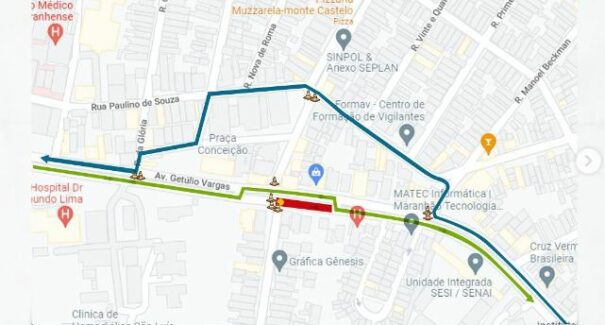 Tráfego no Monte Castelo será alterado novamente nesta quarta-feira (13)
