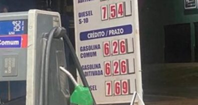 Preço da gasolina fica abaixo dos R$ 6 na Ilha