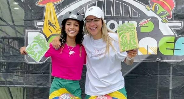 Maranhense Rayssa Leal termina em 5° no Pré-Olímpico do Skate Street