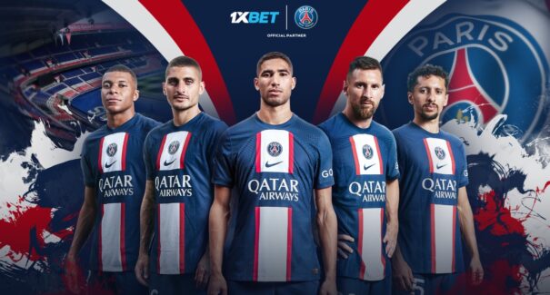 A empresa “1xBet” é a nova parceira regional do time PSG