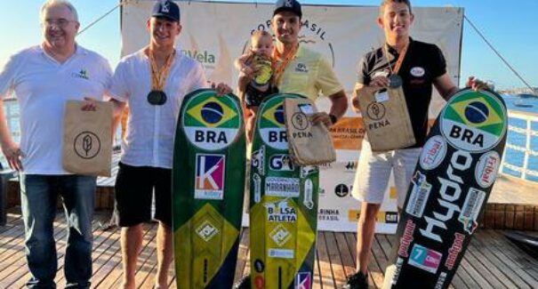 Kitesurfista Bruno Lobo conquista título da Copa Brasil de Vela de Praia
