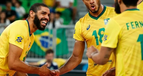 Brasil vence o Japão e se classifica às oitavas do Mundial de Vôlei