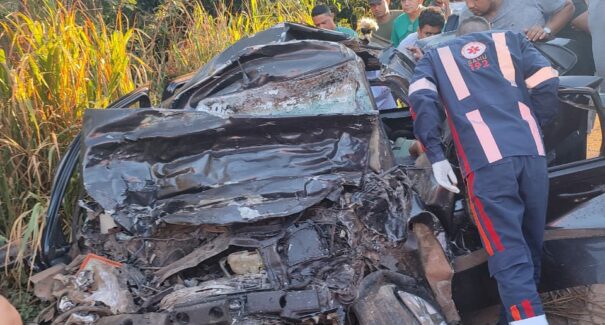 Acidente grave na BR-222 deixa cinco mortos, próximo a Arame no MA