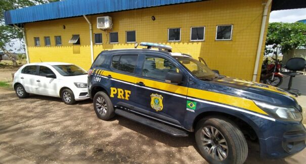 Em Imperatriz, equipe da PRF recupera veículo “irregular” vindo do estado do Pará