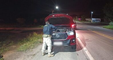 Em São Luís, PRF recolhe caminhonete com 260 multas em aberto