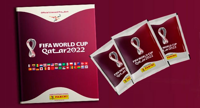 Álbum da Copa do Mundo Qatar 2022 Jogo de Futebol Colecionar