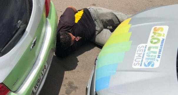 Dupla é presa suspeita após fazer motorista de aplicativo refém em São Luís