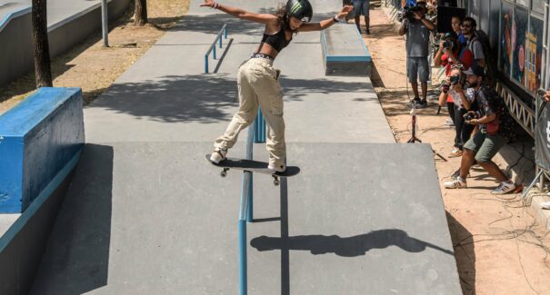 Rayssa Leal vence torneio de skate em Recife com ótimo desempenho