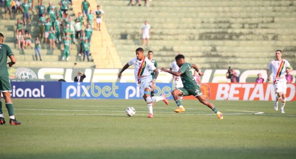 Sampaio perde feio para o Guarani e completa cinco jogos sem vencer
