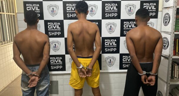 Polícia Civil prende três suspeitos de matar empresário em São José de Ribamar