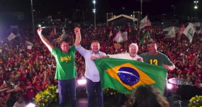 Ex-presidente Lula reafirma apoio a Carlos Brandão e Flávio Dino, no Maranhão