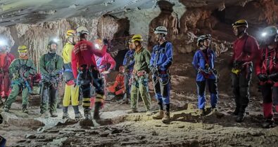 Oficiais dos Bombeiros do Maranhão participam de curso de resgate em Cavernas