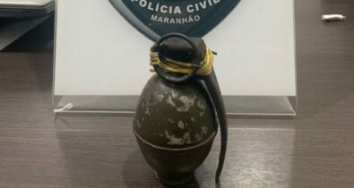 Suspeito é preso em posse de uma granada no bairro Monte Castelo
