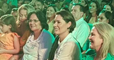 Michelle Bolsonaro e Damares Alves reúnem 4 mil pessoas no Multicenter Sebrae