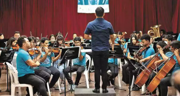 Em Belém, orquestra Jovem Vale Música encanta plateia no Theatro da Paz