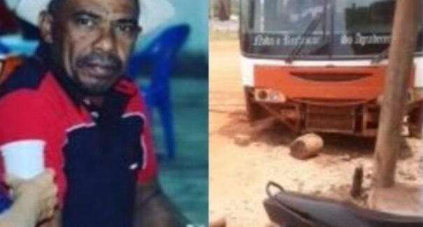 Mecânico morre após ser esmagado por ônibus durante manutenção
