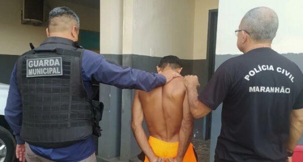 Homem é preso suspeito de agredir a pauladas filha de 12 anos