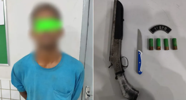 No bairro Vila Maranhão, em São Luís, homem é preso durante roubo a residência