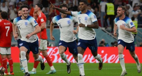 Time da Inglaterra vence País de Gales e chega às oitavas