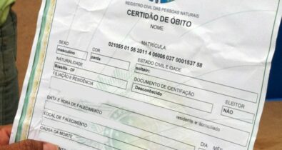 Cartórios do Maranhão registram aumento de 6,5% no número de óbitos
