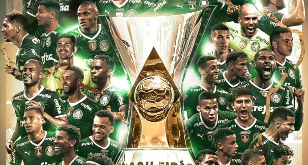 Palmeiras é campeão da Série A do Brasileirão