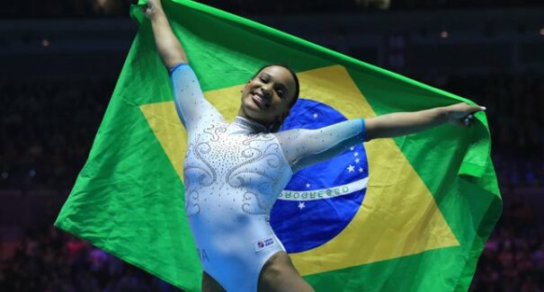 Rebeca Andrade ganha individual geral do Mundial de Ginástica Artística