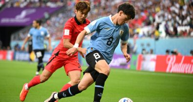 Em estreia Grupo H, Uruguai fica no 0 a 0 com a Coreia do Sul