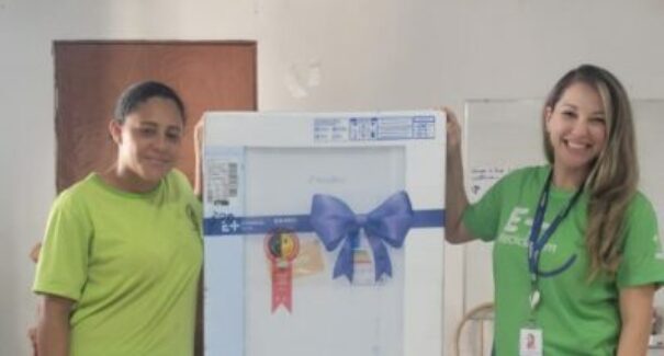 A COOPRESLMA recebe projetos da  da E+ Reciclagem e E+ Geladeira Nova