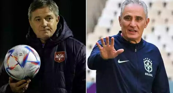 Em entrevista, técnico da Sérvia, Dragan Stojkovic, ironiza defesa do Brasil