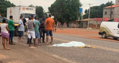Mulher é atropelada por caminhão e morre na BR-010 no Maranhão