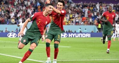 Portugal vence Gana na estreia e Cristiano Ronaldo quebra mais um recorde
