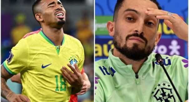 Gabriel Jesus e Alex Telles estão fora da Copa do Mundo