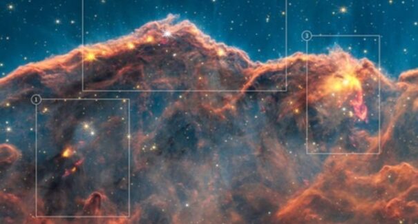 James Webb: veja imagens de estrelas jovens no início da formação