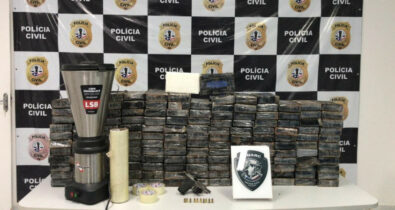 Polícia Civil apreende 166 kg de cocaína em depósito clandestino