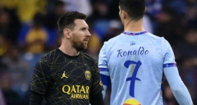 Cristiano Ronaldo e Messi marcam, e PSG derrota o combinado saudita