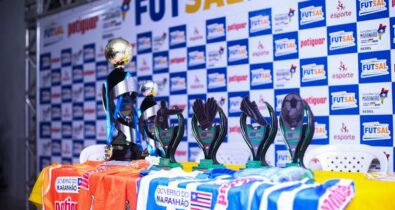 Jogos da primeira edição do ‘Futsal Na Minha Cidade’ começam na sexta-feira (20)
