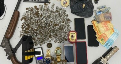 Dupla é presa suspeita pelo crime de tráfico de drogas em Cururupu