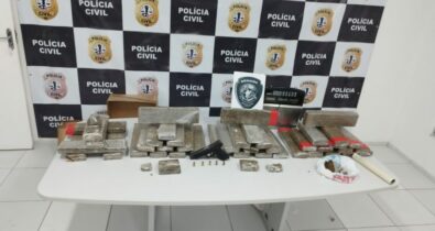 Duas pessoas são presas com 50kg de maconha dentro de shopping, em São Luís