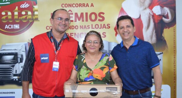 Em Imperatriz, clientes são sorteados com prêmios em campanha de natal