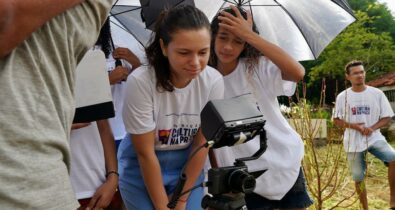 Alunos de Alto Alegre do Pindaré exibem filme de participação em curso de cinema
