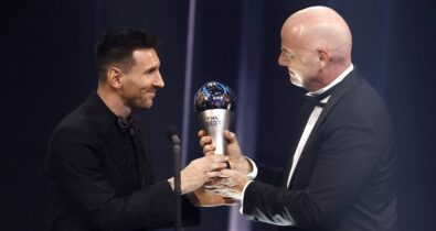 Messi é eleito o melhor jogador de futebol do mundo