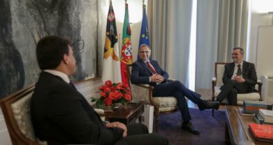 Em viagem internacional, Felipe Camarão se reúne com presidente dos Açores