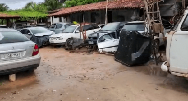 Polícia neutraliza desmanche de veículos e tráfico de drogas, em Paço do Lumiar