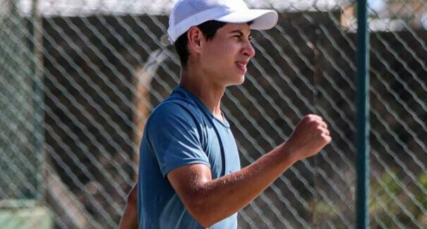 O maranhense Levi Eloy é campeão no torneio de tênis em Natal