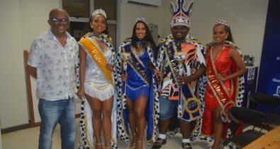 ”Confetes e Serpentinas” recebe realeza do Carnaval de São Luís