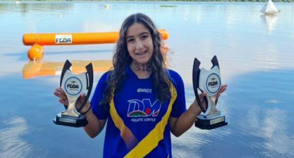 Nadadora Sofia Duailibe garante dois pódios na Copa Brasil de Águas Abertas